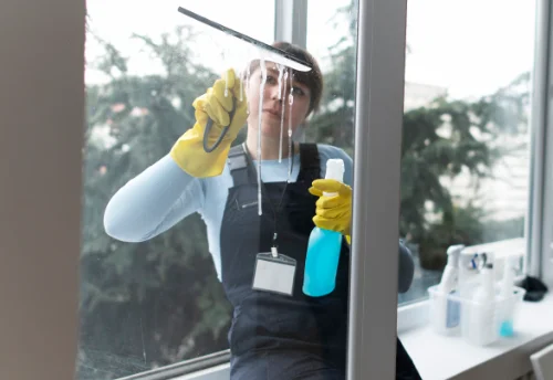 Nettoyage de vitres intérieures et extérieures à Aurel